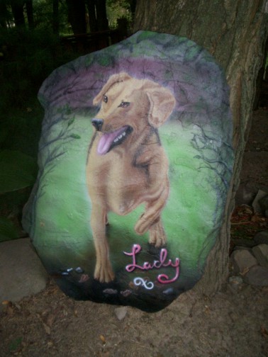 Beautiful Tribute Stones for your soul friend